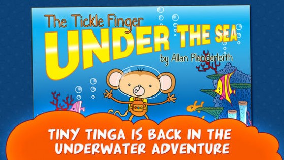 Tickle Finger Under the Sea. Скриншот 1