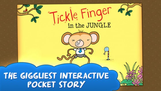 Tickle Finger in the Jungle. Скриншот 1