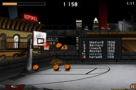 Tip-Off BasketBall. Скриншот 1