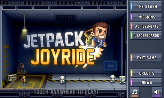 Jetpack Joyride. Скриншот 1