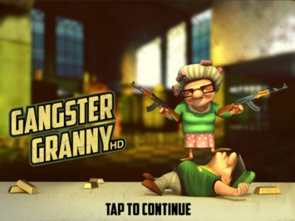 Gangster Granny. Скриншот 1