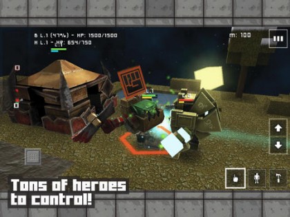 Block Fortress: War . Скриншот 1