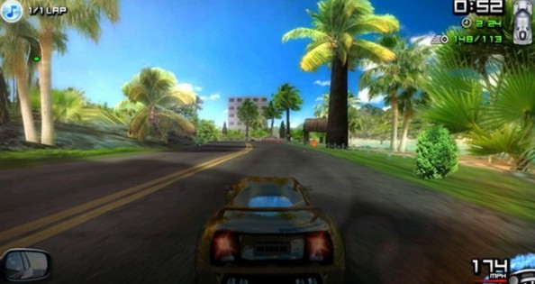 Race Illegal: High Speed 3D. Скриншот 1