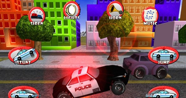 Police Car Race And Chase. Скриншот 1