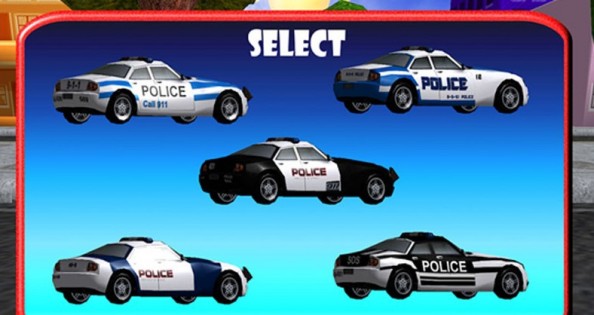 Police Car Race And Chase. Скриншот 2