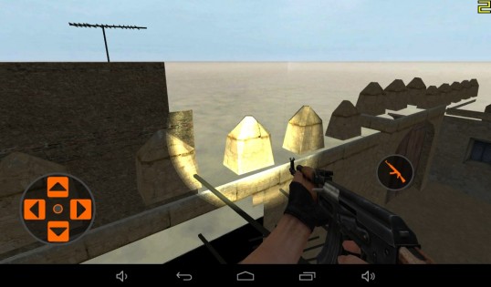 Counter Strike Source (Android) TEST. Скриншот 3