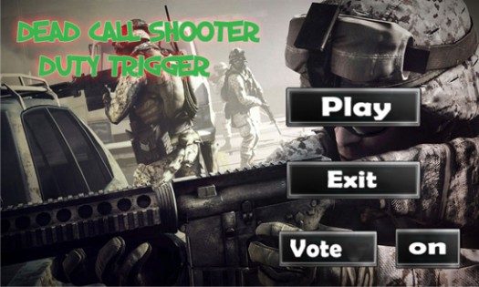 Dead Call Shooter Duty Trigger 1.0.0. Скриншот 1