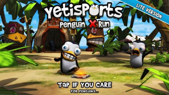 Yetisports Penguin X Run 1.01. Скриншот 1