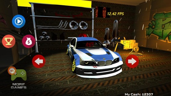 Super GTR Drift 3D 2.0. Скриншот 1