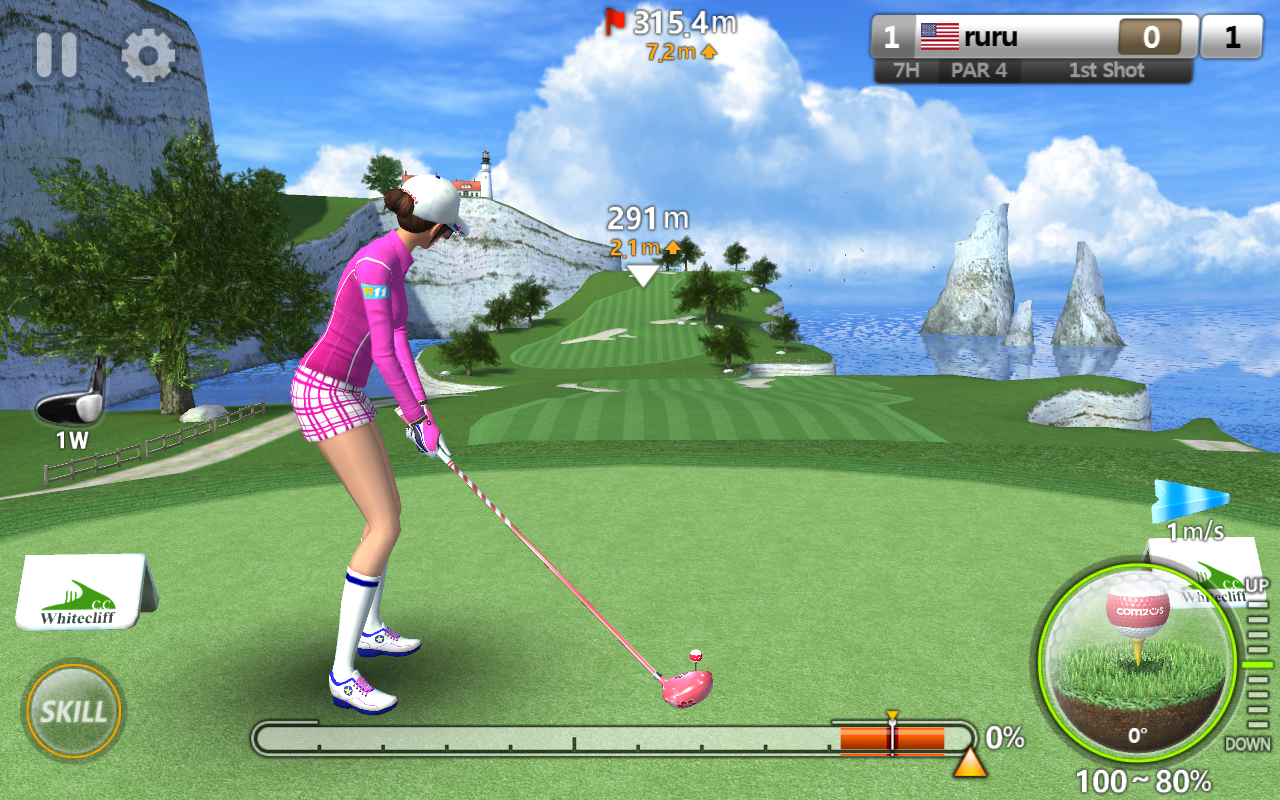 Скачать GolfStar 5.2.1 для Android - 1280 x 800 png 1590kB