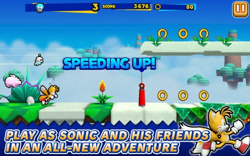 Sonic Runners 2.0.3. Скриншот 3