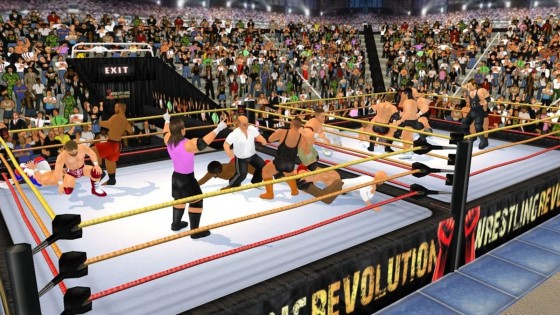 Wrestling Revolution 3D 1.720.32. Скриншот 2