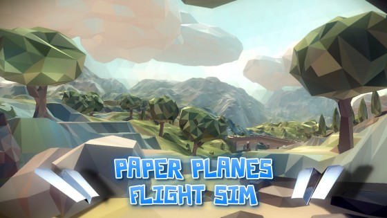 Paper Planes Flight Sim 1.0.7. Скриншот 1