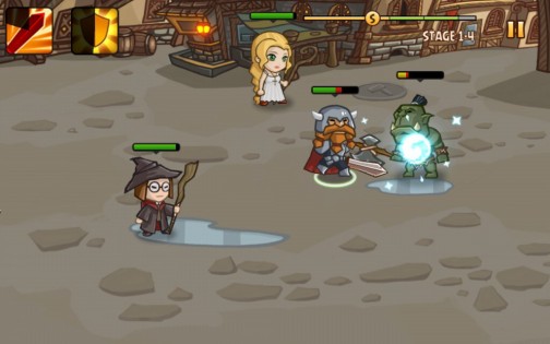 Pocket Heroes 2.0.5. Скриншот 2