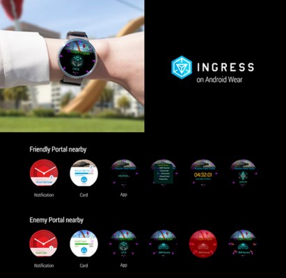 В Ingress теперь можно играть на часах с Android Wear