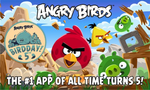 Angry Birds Classic. Скриншот 1