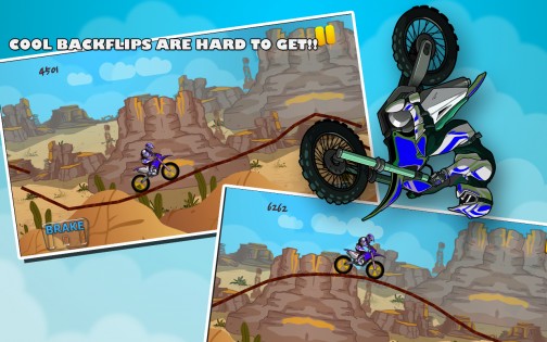 Speedy Bike Stunts : Hill Race 1.6. Скриншот 4