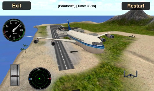 Fly Plane: Flight Simulator 3D 1.42. Скриншот 4