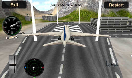 Fly Plane: Flight Simulator 3D 1.42. Скриншот 1