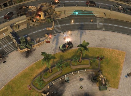 Halo: Spartan Strike. Скриншот 2
