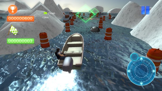 Speed Boat Parking 3D 2015 1.2. Скриншот 4