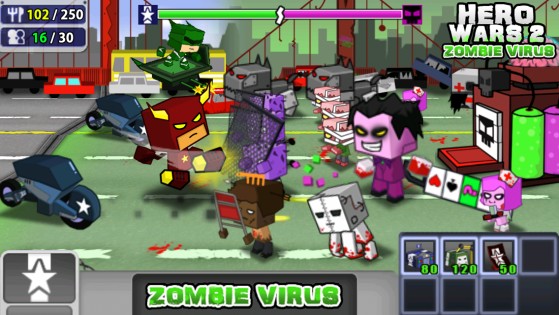 Hero Wars 2™ Zombie Virus 1.5. Скриншот 1