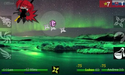 Ninja Volley 2 2.34. Скриншот 2