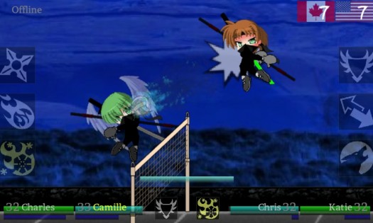 Ninja Volley 2 2.34. Скриншот 6