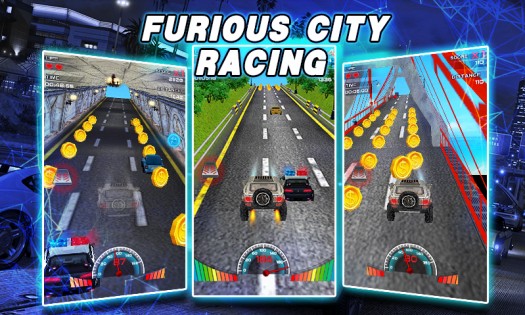 Furious City Racing 1.2. Скриншот 1