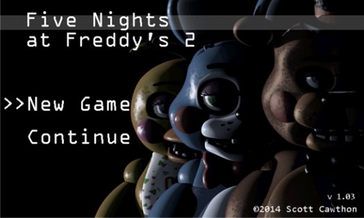 Five Nights at Freddy's 2. Скриншот 1