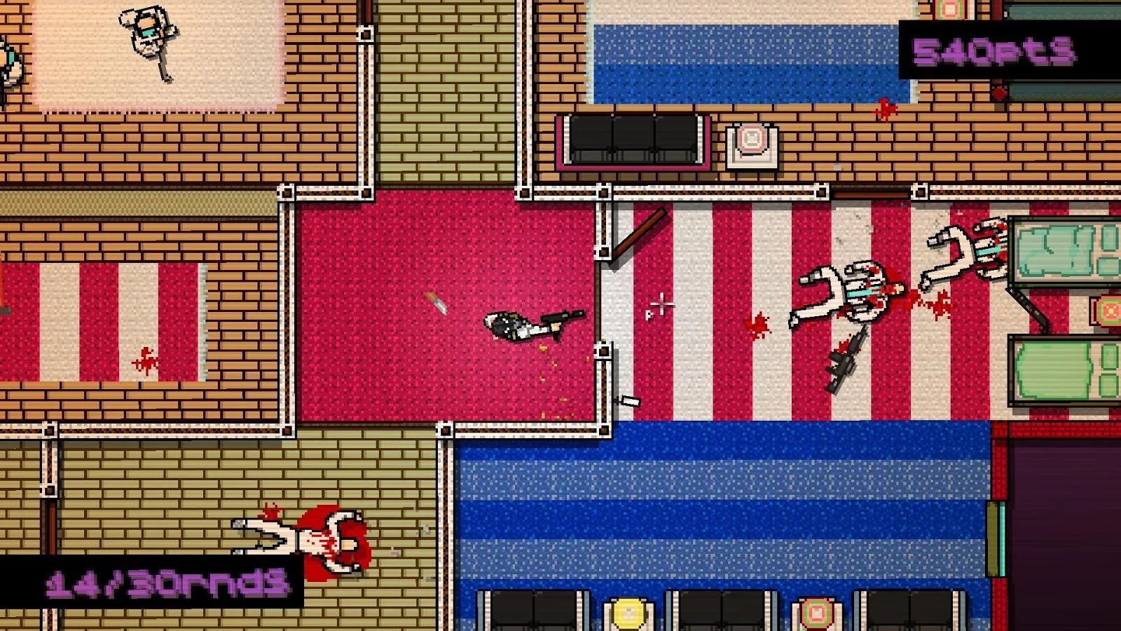 Как получить a в hotline miami