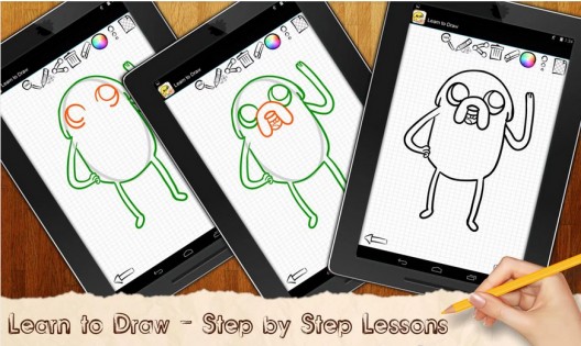 Learn to Draw Adventures Time 1.01. Скриншот 3