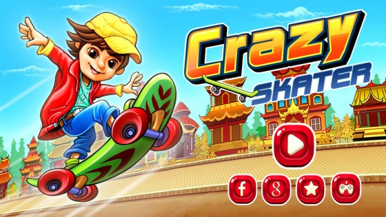 Crazy Skater 2.6.2. Скриншот 1