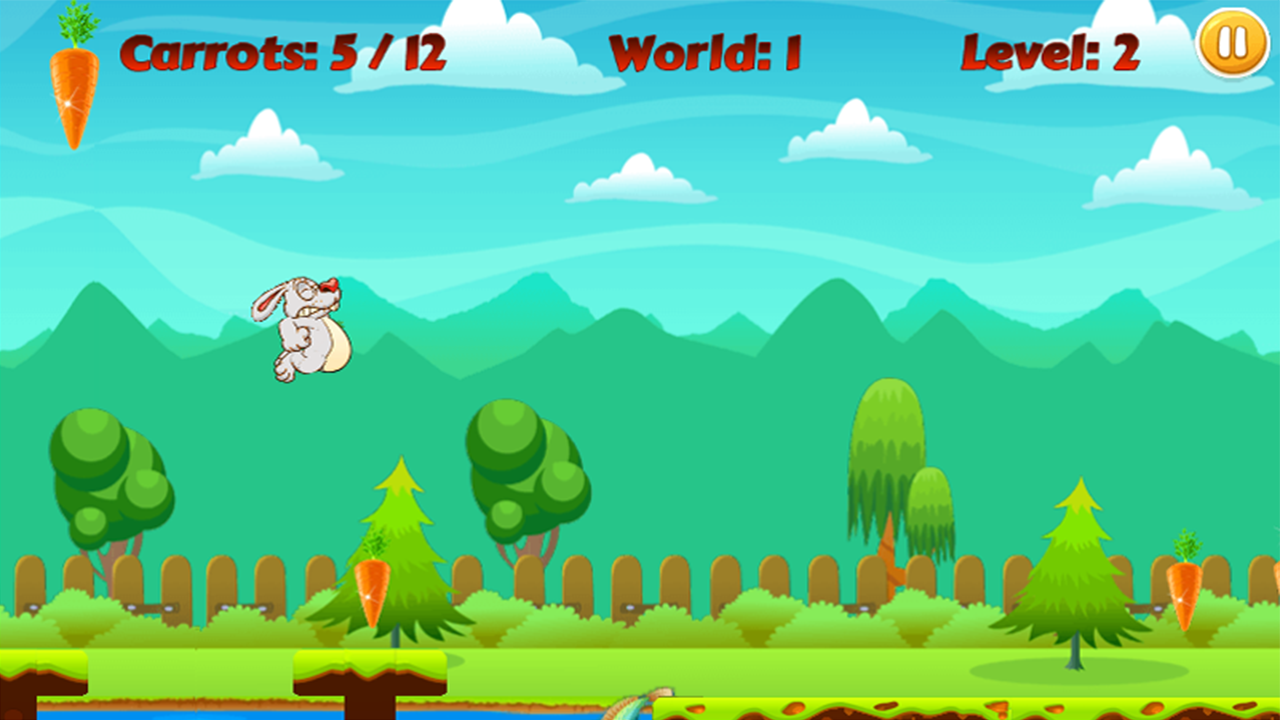 Скачать Bunny Run 2.7 для Android - 1280 x 720 png 619kB