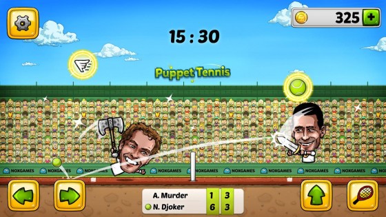 Puppet Tennis 0.9.015. Скриншот 4