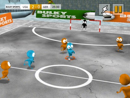 Alby Street Soccer 1.2. Скриншот 1