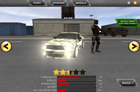 Army Extreme Car Driving 3D 1.8. Скриншот 3