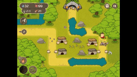 Save the Cave: Tower Defense 1.0.14. Скриншот 2