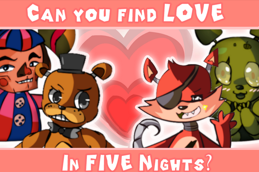 Fnaf romance game прохождение