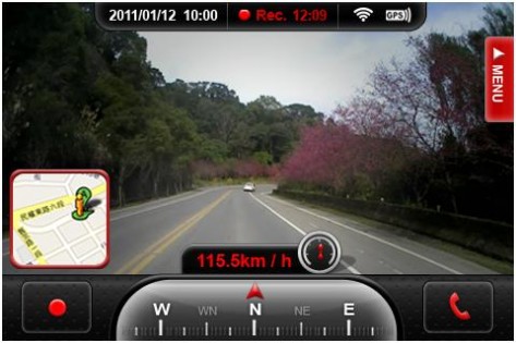 MyCar Recorder Lite 3.4.3. Скриншот 1