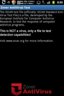 Anti-VIRUS Test. Скриншот 1