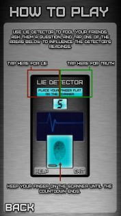 Lie Detector 1.0. Скриншот 3