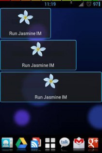 Jasmine IM Widget 1.1. Скриншот 1