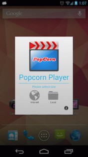 Popcorn Player 1.0.4. Скриншот 1