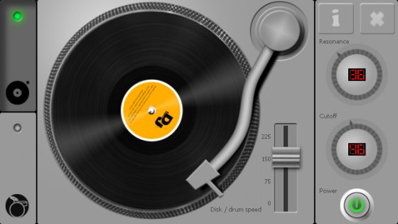 DJ Turnable 1.4.1. Скриншот 1