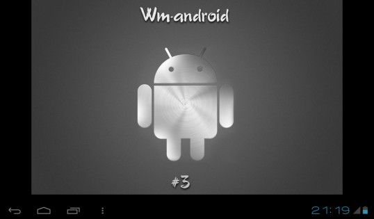 Wm-android 1.0. Скриншот 1