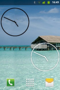 Jelly Bean 4.2 Analog Clock 1.0. Скриншот 1