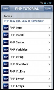 PHP Quick Tutorial 1.1. Скриншот 1