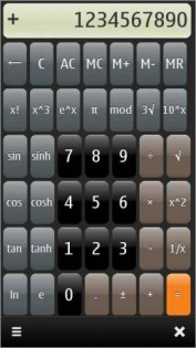 Real Calculator 1.0. Скриншот 1