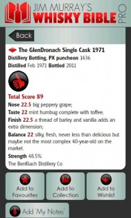 Whisky Bible Pro 2012 1.1. Скриншот 2